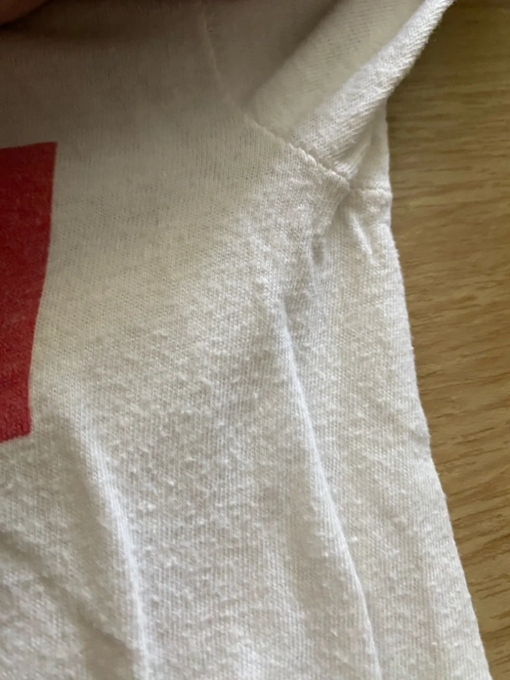 VINTAGE BRUCE SPRINGSTEEN CONCERT WHITE TEE SIZE MEDIUM, PRELOVED 1984-1985 - Picture 6 of 16